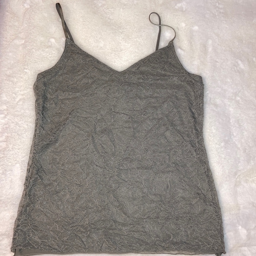 🌟Banana Republic - Light Green Lace Cami